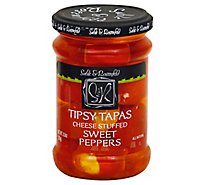 Sable & Rosenfeld Tipsy Tapas Cheese Stuffed Peppers Sweet - 8.8 Oz