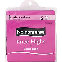 No Nonsense Knee Hi Sfoot J94 Tan - Each - Image 2