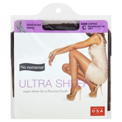 No Nonsense Ultra Sheer Rtoe C Coffee - Each - Image 1