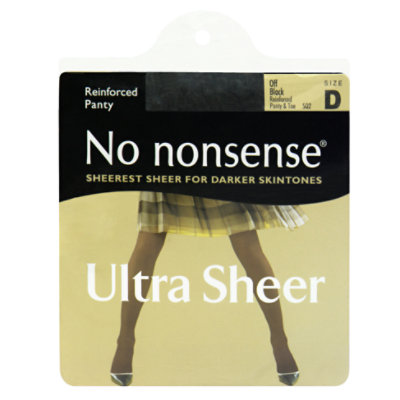 No Nonsense Ultra Sheer Regular Rtoe D Off Back - Each - Image 1