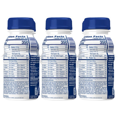 Ensure Plus Nutrition Shake Ready To Drink Dark Chocolate 6-8 Fl. Oz. - Image 5
