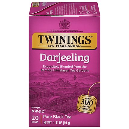 Twinings of London Black Tea Darjeeling - 20 Count - Image 3