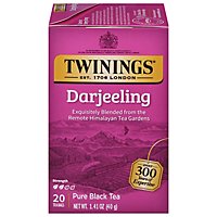 Twinings of London Black Tea Darjeeling - 20 Count - Image 3