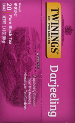 Twinings of London Black Tea Darjeeling - 20 Count - Image 5