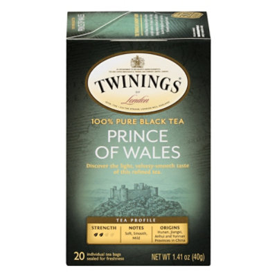 Twinings of London Black Tea Prince Of Wales - 20 Count - Image 3