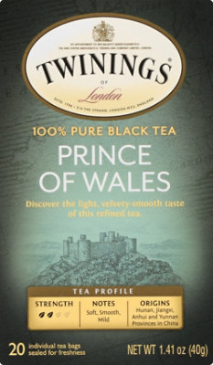 Twinings of London Black Tea Prince Of Wales - 20 Count - Image 2