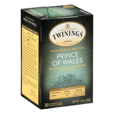 Twinings of London Black Tea Prince Of Wales - 20 Count - Image 1