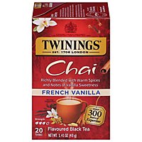 Twinings of London Black Tea Chai French Vanilla - 20 Count - Image 3