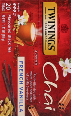 Twinings of London Black Tea Chai French Vanilla - 20 Count - Image 5