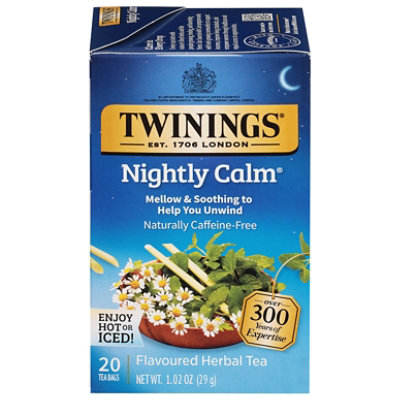 Twinings of London Herbal Tea Caffeine Free Nightly Calm - 20 Count - Image 3