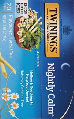 Twinings of London Herbal Tea Caffeine Free Nightly Calm - 20 Count - Image 5