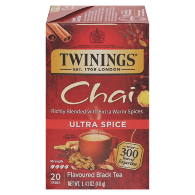 Twinings of London Black Tea Chai Ultra Spice - 20 Count - Image 3