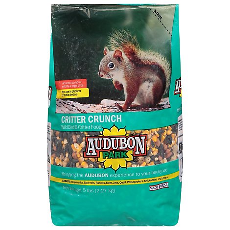 Audubon Park Wild Bird & Critter Food Critter Crunch Bag - 5 Lb