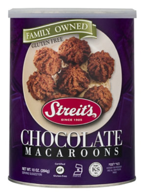 Streits Macaroon Choc - 10 Oz - Image 1