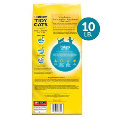 Tidy Cats Cat Litter Instant Action - 10 Lb - Image 2