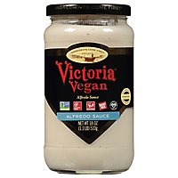 Victoria Vegan Sauce Alfredo Vegan Original - 18 Oz - Image 1