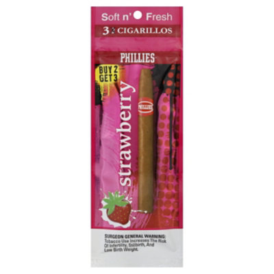 Phillie Foil Cgrl Strwberry - 3 Package - Image 1