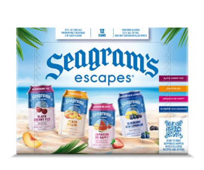 Seagram's Escapes Classic Variety Pack Cans - 12-12 Oz - Image 4