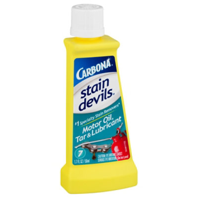 Carbona Stain Devils Stain Remover Motor Oil Tar & Lubricant Bottle - 1.7 Fl. Oz. - Image 1