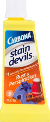 Carbona Stain Devils Stain Remover Rust & Perspiration Bottle - 1.7 Fl. Oz. - Image 2