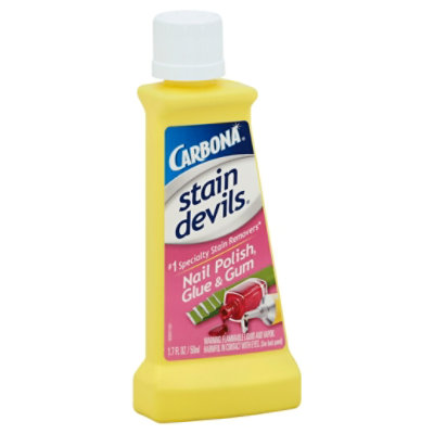 Carbona Stain Devils Spot Remover, Nail Polish, Glue & Gum - 1.7 fl oz