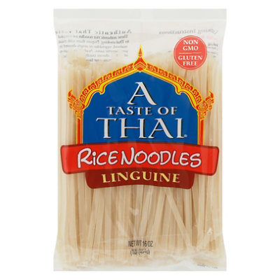 A Taste of Thai Rice Noodles Linguine - 16 Oz - Image 3