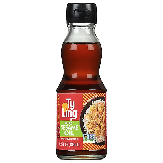 Ty Ling Naturals Sesame Oil Pure - 6.2 Fl. Oz.