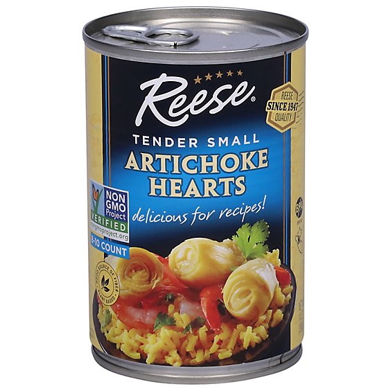 Reese Artichoke Hearts 8-10 Small Size - 14 Oz
