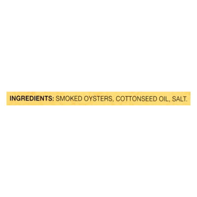 Reese Oysters Smoked Colossal - 3.70 Oz - Image 5