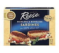 Reese Sardines Skinless & Boneless - 3.75 Oz