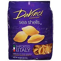 Da Vinci Pasta Sea Shells Resealable Bag - 16 Oz - Image 1