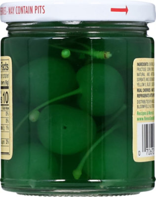 Reese Cherries Maraschino With Stems Green - 10 Oz - Shaws