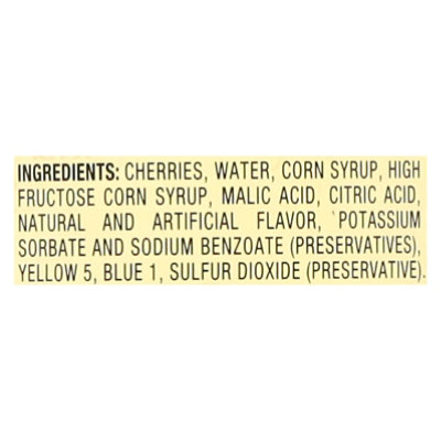 Reese Cherries Maraschino with Stems Green - 10 Oz - Image 5