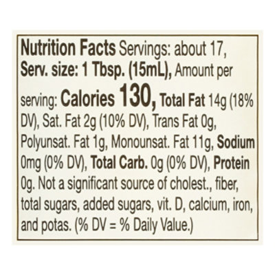 DaVinci Olive Oil Premium Pure - 8.45 Fl. Oz. - Image 4