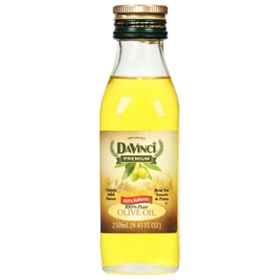 DaVinci Olive Oil Premium Pure - 8.45 Fl. Oz. - Image 1