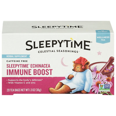 Celestial Seasonings Sleepytime Wellness Tea Caffeine Free Echinacea Complete Care - 20 Count - Image 3