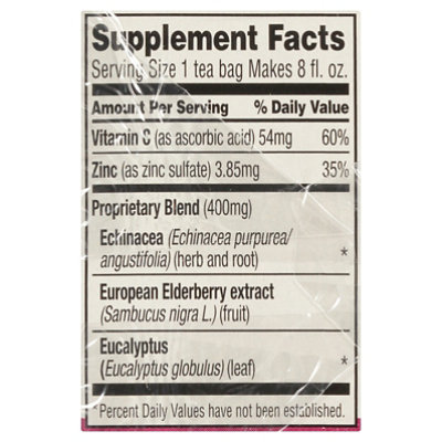 Celestial Seasonings Sleepytime Wellness Tea Caffeine Free Echinacea Complete Care - 20 Count - Image 1