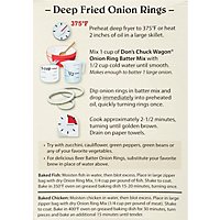 Dons Chuck Wagon Onion Ring Mix - 12 Oz - Image 6