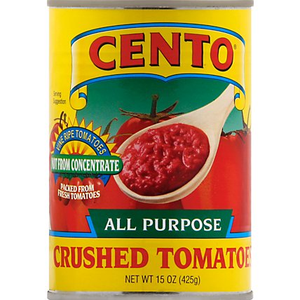 CENTO Tomatoes Crushed All Purpose - 15 Oz - Image 2