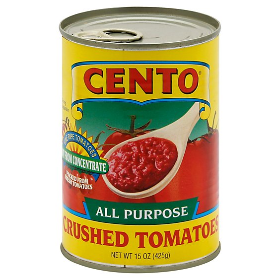 CENTO Tomatoes Crushed All Purpose - 15 Oz