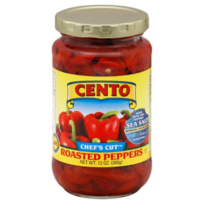 Cento Peppers Roasted Chefs Cut - 12 Oz - Image 1