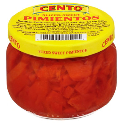 CENTO Pimientos Sweet Sliced - 4 Oz - Image 2