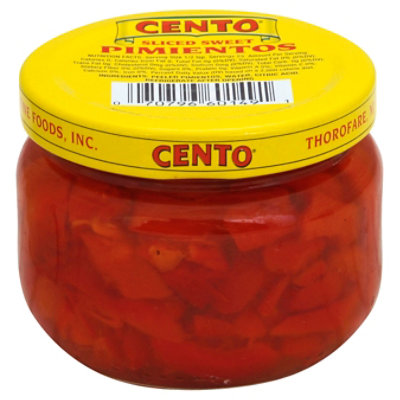 CENTO Pimientos Sweet Sliced - 4 Oz - Image 1