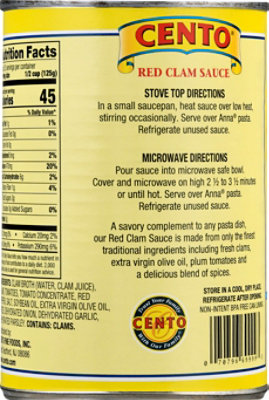 Cento Red Clam Sauce - 15 Oz - Image 6