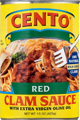 Cento Red Clam Sauce - 15 Oz - Image 2