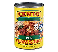 Cento Red Clam Sauce - 15 Oz