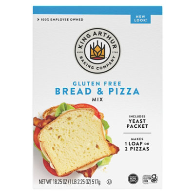 King arthur gluten shop free bread mix