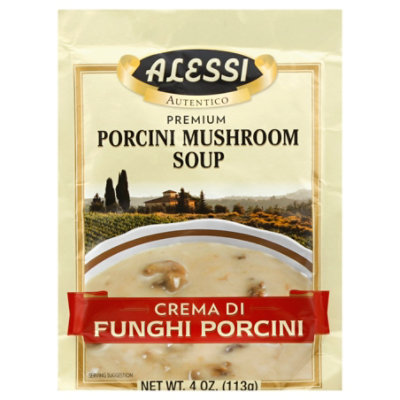 Alessi Porcini Mushroom Soup - 6 Oz - Image 1