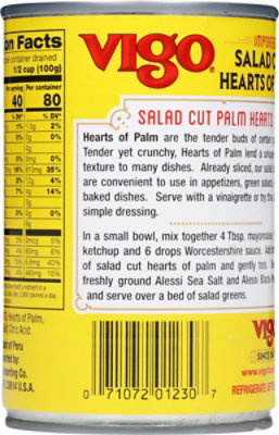 Vigo Hearts of Palm Salad Cut - 14 Oz - Image 6