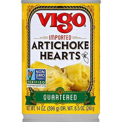 Vigo Artichoke Hearts Quartered - 14 Oz - Image 2